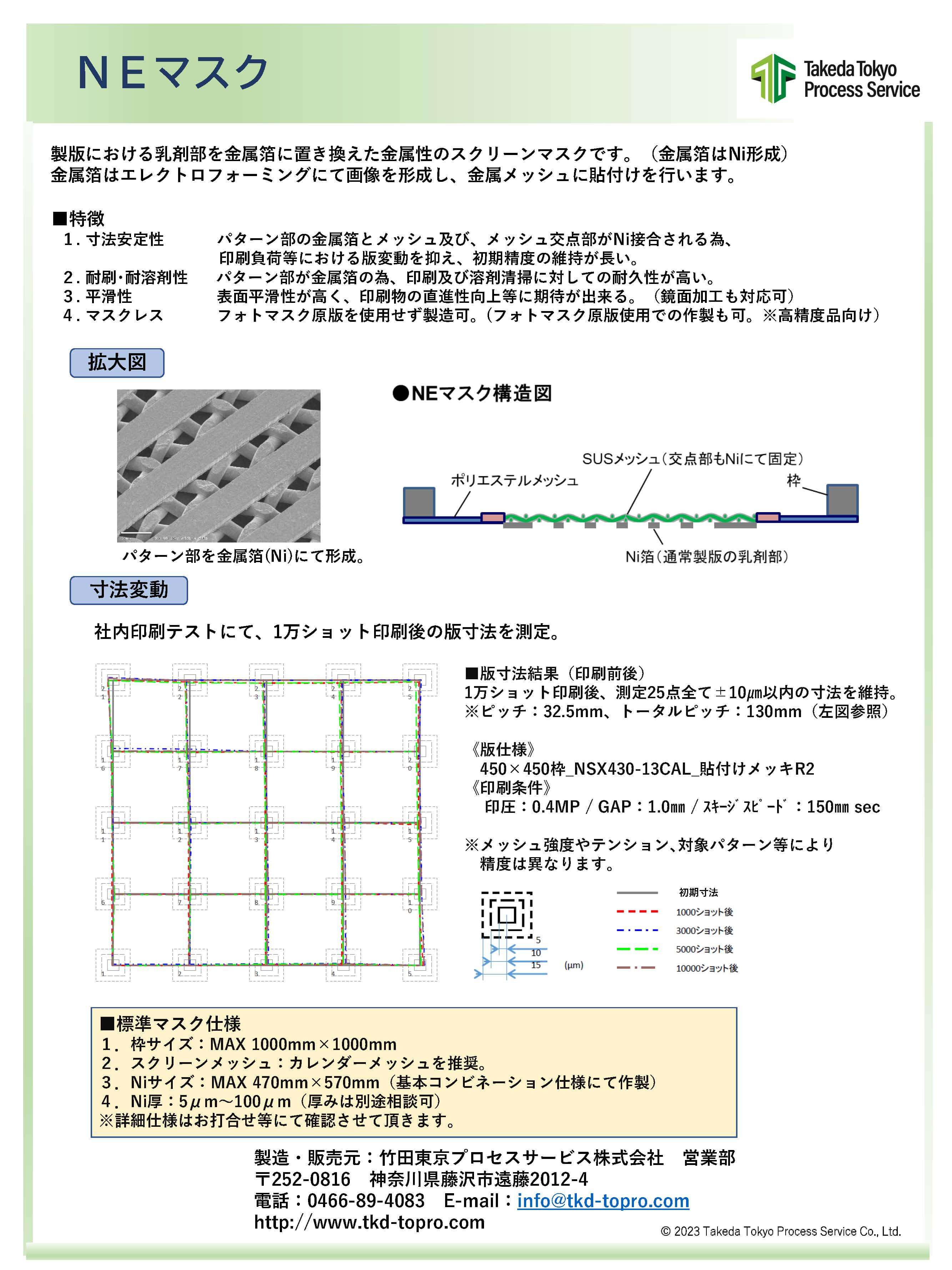 【NEマスク】製品紹介